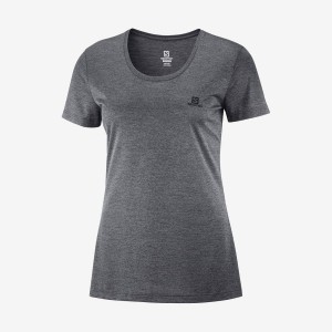 Camiseta Salomon AGILE Mujer Gris | UY 2557ILH