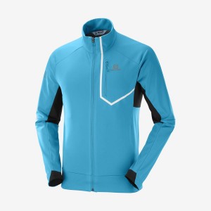 Camperas Salomon GORE-TEX INFINIUM™ WINDSTOPPER® PRO Hombre Negras | UY 3260HAP