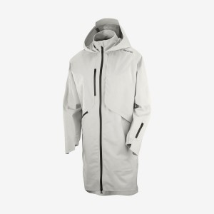 Camperas Salomon OUTLIFE WP COMMUTER PARKA W WATERPROOF Mujer Blancas | UY 2495BEX