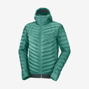 Camperas Salomon OUTLINE DOWN INSULATED Hombre Verde | UY 3322LIS