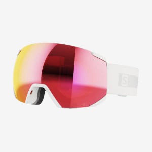 Gafas De Protección Salomon RADIUM SIGMA Hombre Blancas | UY 2915WNB