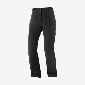 Pantalon Esquí Salomon EDGE Mujer Beige | UY 2331OKI