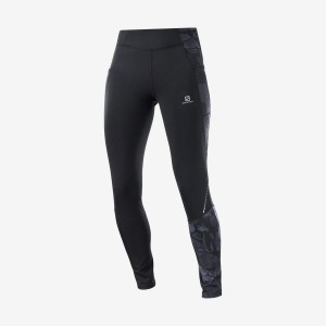 Pantalon Salomon CROSS RUN 28'' Mujer Gris | UY 2368QMA