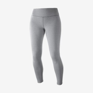 Pantalon Salomon ESSENTIAL WARM Mujer Gris | UY 2375ILH