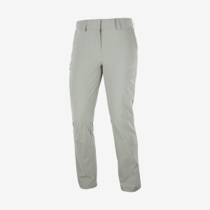 Pantalon Salomon WAYFARER Mujer Gris | UY 2397RVD