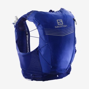 Paquetes Para Correr Salomon ADV SKIN 12 Mujer Azules | UY 2259ILH