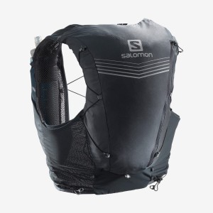 Paquetes Para Correr Salomon ADV SKIN 12 Hombre Gris | UY 3122QMA