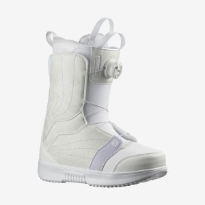 Ski Boots Salomon PEARL BOA WHITE Mujer Blancas | UY 2063BEX