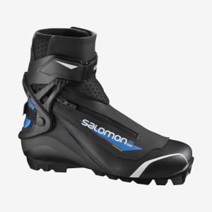 Ski Boots Salomon PRO COMBI PILOT Hombre Negras Azules | UY 2856XYU