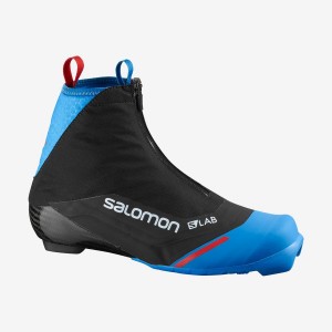 Ski Boots Salomon S/LAB CARBON CLASSIC PROLINK Mujer Negras Azules | UY 2059ZUT