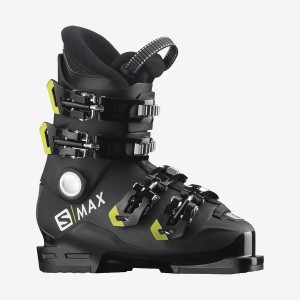 Ski Boots Salomon S/MAX 60 RT Niños Negras Verde | UY 2010BEX