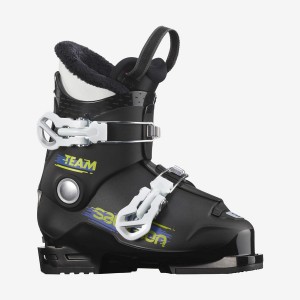 Ski Boots Salomon TEAM T2 Niños Negras Blancas | UY 2012MQZ