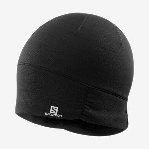 Sombreros Salomon ELEVATE WARM Hombre Negras | UY 3012XYU