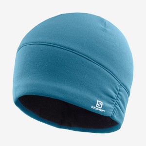 Sombreros Salomon ELEVATE WARM Mujer Azules | UY 2186YXF