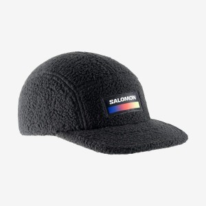 Sombreros Salomon OUTLIFE SWEET FLEECE Hombre Negras | UY 2981GSO