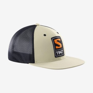 Sombreros Salomon TRUCKER Hombre Beige | UY 2973ILH