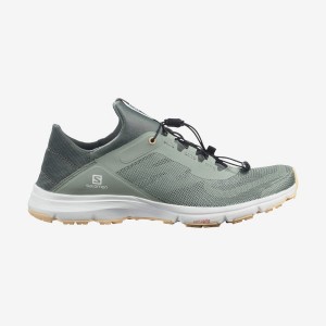 Water Shoes Salomon AMPHIB BOLD 2 Mujer Verde Oliva | UY 2618HAP