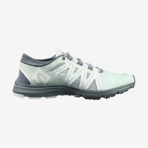 Water Shoes Salomon CROSSAMPHIBIAN SWIFT 2 Mujer Verde Menta | UY 2615DFM