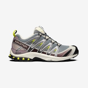 Zapatillas Salomon XA PRO 3D Hombre Gris Moradas | UY 3439YXF