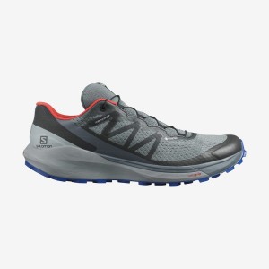 Zapatillas Trail Running Salomon SENSE RIDE 4 GORE-TEX INVISIBLE FIT Hombre Verde Oliva | UY 3518FDN