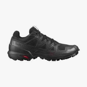 Zapatillas Trail Running Salomon SPEEDCROSS 5 WIDE Hombre Negras | UY 3524DFM