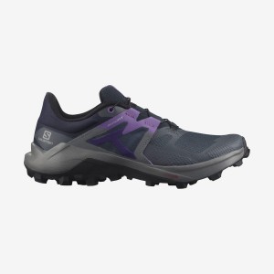 Zapatillas Trail Running Salomon WILDCROSS 2 Mujer Moradas | UY 2780CTV