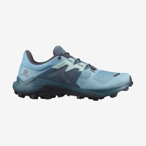 Zapatillas Trail Running Salomon WILDCROSS 2 Mujer Azules | UY 2779XYU