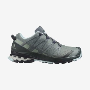 Zapatillas Trail Running Salomon XA PRO 3D v8 GORE-TEX Mujer Gris | UY 2765ILH