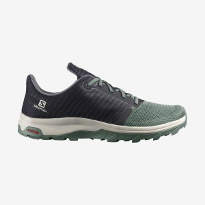 Zapatillas de Senderismo Salomon OUTBOUND PRISM Hombre Verde Oliva | UY 3572HAP