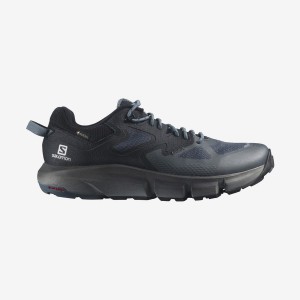 Zapatillas de Senderismo Salomon PREDICT HIKE GORE-TEX Hombre Gris Negras | UY 3551DFM