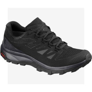 Zapatillas de Senderismo Salomon WoOUTLINE GORE-TEX Mujer Negras | UY 2798GSO