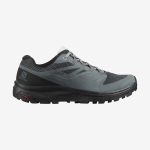 Zapatillas de Senderismo Salomon WoOUTLINE GORE-TEX Mujer Gris | UY 2797FDN