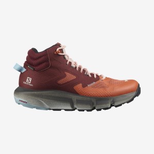 Zapatillas de Senderismo Salomon WoPREDICT HIKE MID GORE-TEX Mujer Naranjas | UY 2819PJJ