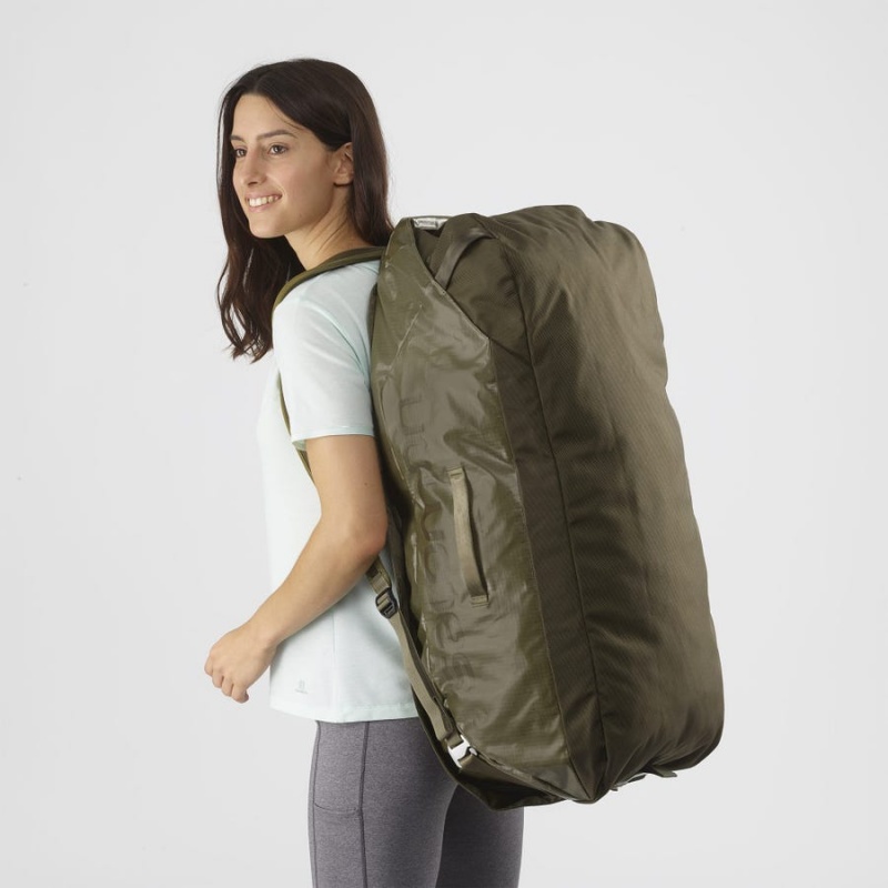 Bolsas Salomon OUTLIFE DUFFEL 70 Mujer Verde Oliva | UY 2202XYU