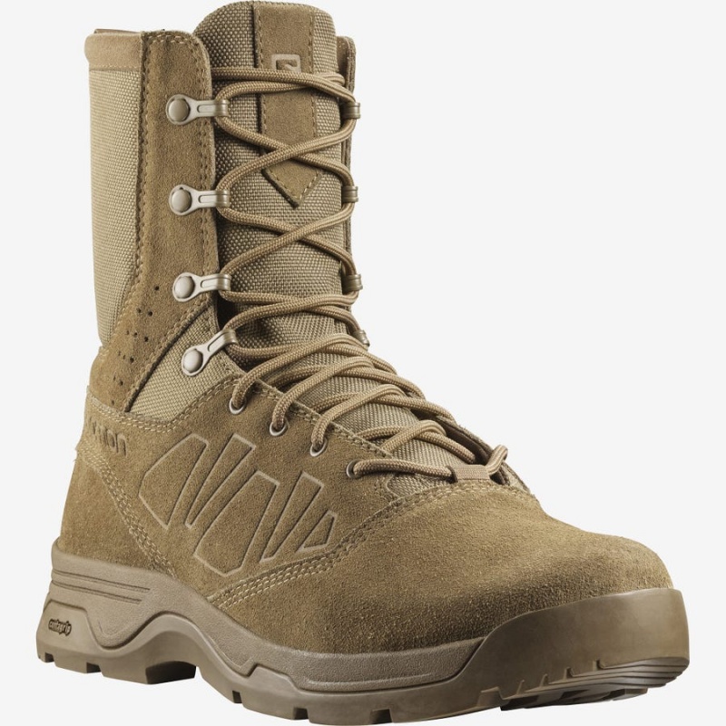 Botas Salomon GUARDIAN FORCES WIDE Hombre Marrones | UY 3360SGL