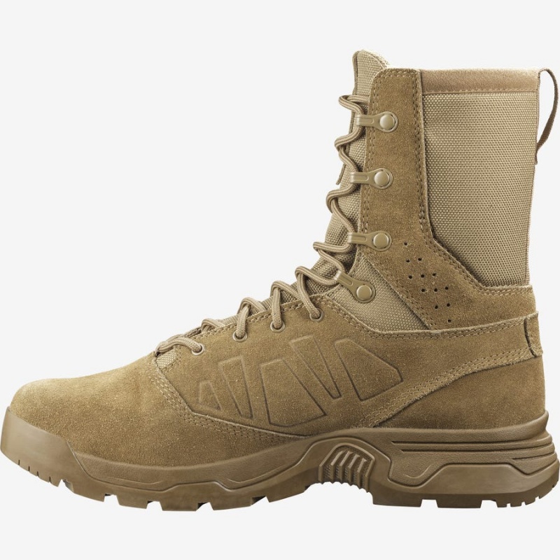 Botas Salomon GUARDIAN FORCES WIDE Hombre Marrones | UY 3360SGL