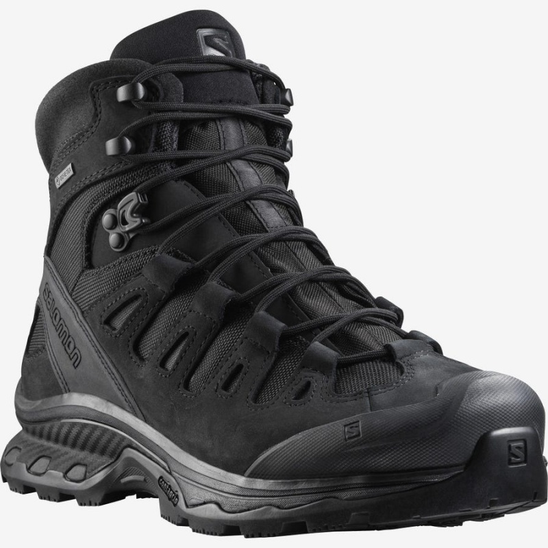 Botas Salomon QUEST 4D GORE-TEX FORCES 2 EN Mujer Negras | UY 2583GSO