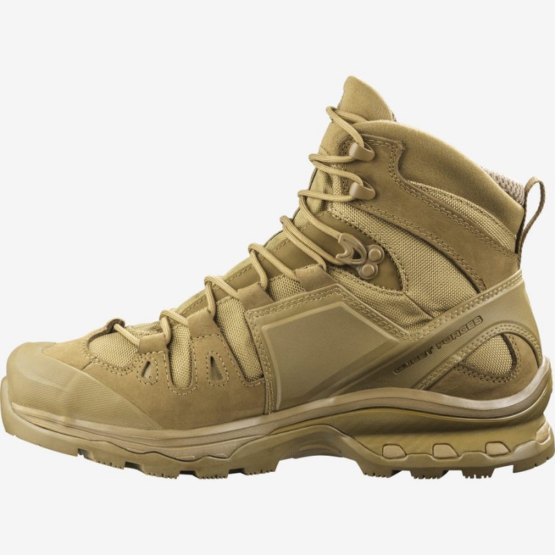 Botas Salomon QUEST 4D GORE-TEX FORCES 2 Hombre Marrones | UY 3349LIS