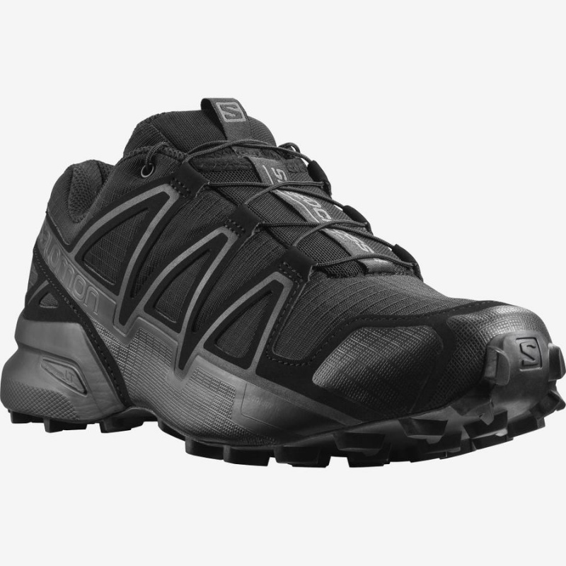 Botas Salomon SPEEDCROSS 4 WIDE FORCES Hombre Negras | UY 3362FDN