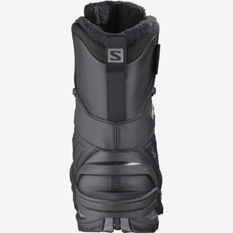 Botas Salomon TOUNDRA FORCES CLIMASALOMON™ WATERPROOF Mujer Negras | UY 2595ZUT