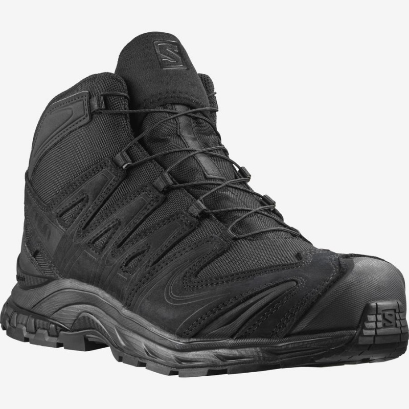 Botas Salomon XA FORCES MID EN Hombre Negras | UY 3371HAP