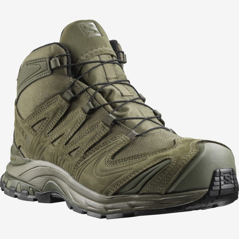 Botas Salomon XA FORCES MID EN Hombre Verde | UY 3370GSO