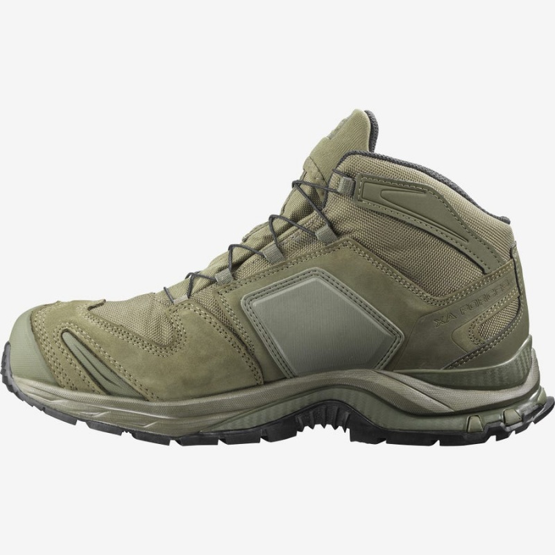 Botas Salomon XA FORCES MID EN Hombre Verde | UY 3370GSO