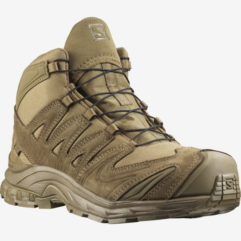 Botas Salomon XA FORCES MID Hombre Marrones | UY 3372JPQ