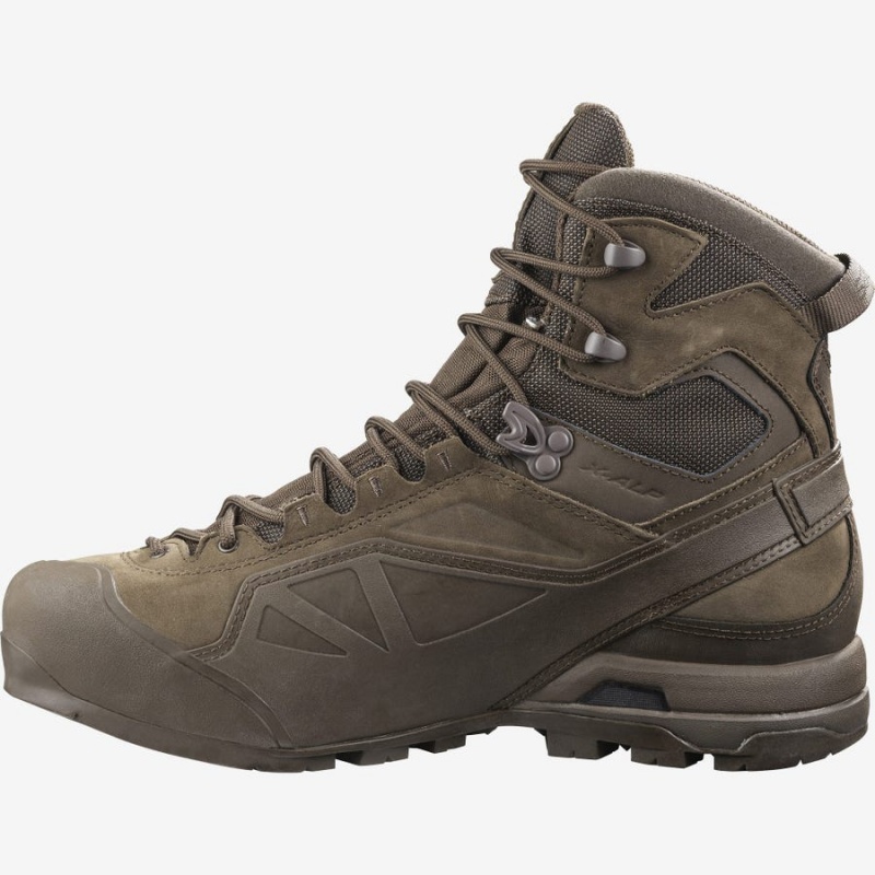 Botas Salomon X ALP GORE-TEX FORCES Hombre Marrones | UY 3364HAP