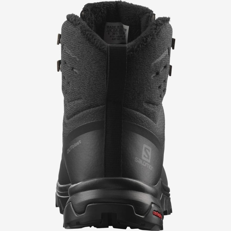 Botas de Invierno Salomon OUTBLAST THINSULATE™ CLIMASALOMON™ WATERPROOF Mujer Negras | UY 2613AHK