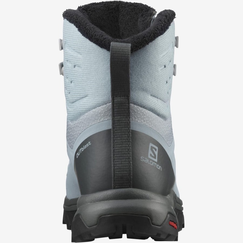 Botas de Invierno Salomon OUTBLAST THINSULATE™ CLIMASALOMON™ WATERPROOF Mujer Azules | UY 2612AHK