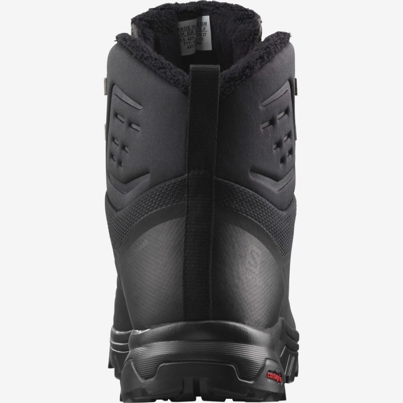 Botas de Invierno Salomon OUTBLAST THINSULATE™ CLIMASALOMON™ WATERPROOF Hombre Negras | UY 3384EBC