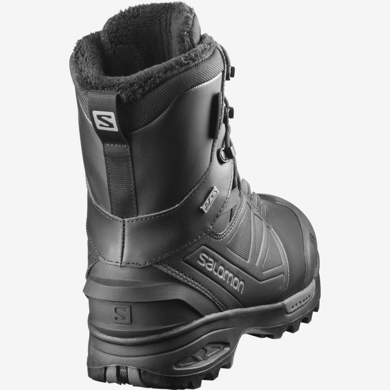 Botas de Invierno Salomon TOUNDRA PRO CLIMASALOMON™ WATERPROOF Hombre Negras | UY 3382QMA