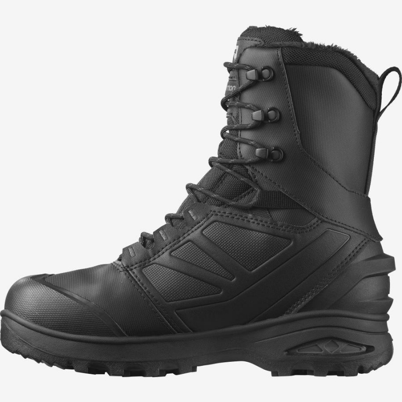 Botas de Invierno Salomon TOUNDRA PRO CLIMASALOMON™ WATERPROOF Hombre Negras | UY 3382QMA